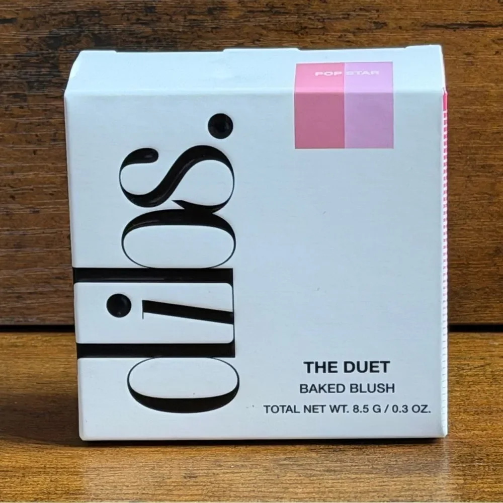 DIBS Pop Star Duet Baked Blush + Go To Glossy Balm Italian Soda NEW